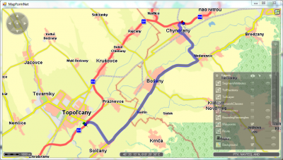 malus on road &quot;64&quot; enforces a detour