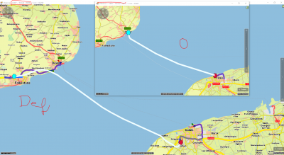 tunnel.PNG (680.3 KiB) Viewed 11596 times Looks like the way through the tunnel produces some additional kilometers but the additional way saves "time".