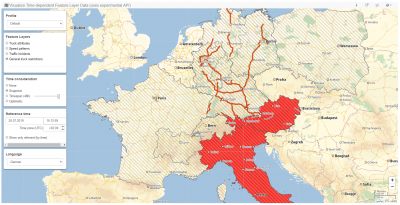 Saturday, 20.07.2019 - temporary lorry ban on saturdays during the holiday season (1.7.-31.8.)