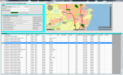 AB101AC (non existing postcode) - Multiple hits with POSTCODE. <br />As the code AB101AC does not exist in the extended data we fall back to the basic data. This is why you can also see the district names in the result list and the detail level is now POSTCODE (and no longer EXTPOSTCODE).