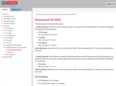 Use cases from xServer