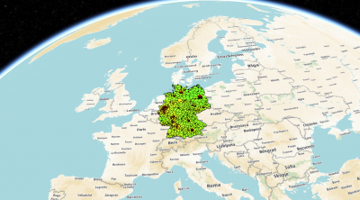 CESIUM based globe...