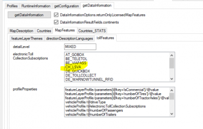 xRuntime2.getDataInformation response