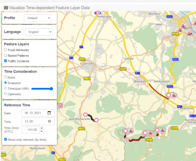 This second screenshot did set the snapshot reference time to DEC 2021 - there are some more blockings which are expected to be  cleaned  before 2022.