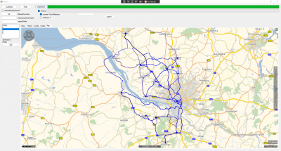 In this sample I applied a vehicle height of 5 meters and activated the TruckAttributes. As the maximum allowed height for the Elbtunnel is 4 meters the routings have to perform detours. <br />Average distance: 6.771 km (+10%)<br />Average traveltime : 11'359 seconds (+19%)