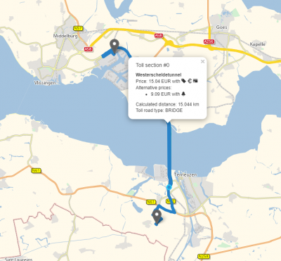 Westerscheidetunnel near Terneuzen