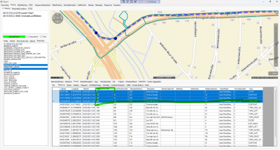 If the routing is recalculated every few seconds based on the current (x,y) and the destination (x,y) the DistanceFromStart of maneuvers can be used to decide about triggering event infos