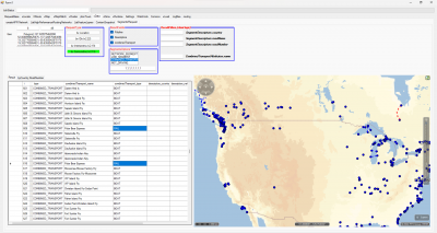 some of the response elements are RAILWAY STATIONS which you may have to filter  on client side