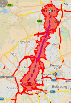 20240311-Geofencing.png (502.59 KiB) Viewed 13496 times Route from Pretoria to Johannesburg - fence 10min