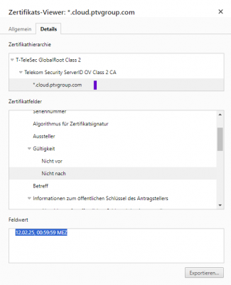 root.03.png (24.99 KiB) Viewed 16728 times PTV xServer Internet Certificate - expires in 2025
