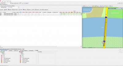 This is how the RoadEditor looks like in Map&amp;Guide Desktop. I blocked the two directions and exported the data into a binary layer file. Afterwards I copied the file into my map folder/RE and referenced it during the routing call.