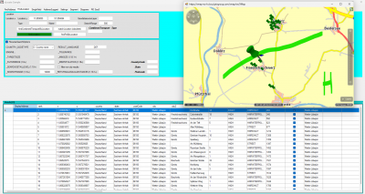 Reverse Geocoding on HERE - as the A143 is not part of the data at all it is also not considered in the reverse geocoding. The closest hit is the village near by.