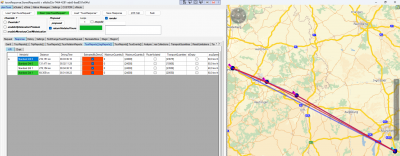 with an input plan that pre-assigns the two bigger orders to the two vehicles the algorithm manages to create 2 tours with one trip each . And each trip delivers one of the bigger orders and several of the partial orders.