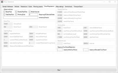 Testclient demonstrating the various break mechanisms.