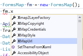 Initially implemented &quot;features&quot; for access to xServer1 and xServer2. They haven't been migrated to PTV Developer Maps.