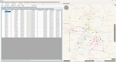 For each route I determine and return the charging time.