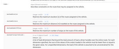 Vehicle.Constraints.Route.MaximumNumberOfStops