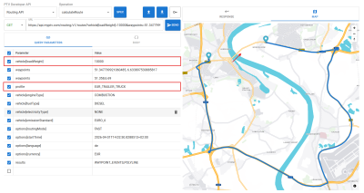 Screenshot aus RequestRunner