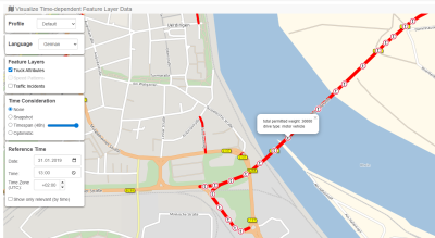 PTV_TruckAttributes: regular restriction is set to 30t total permitted weight