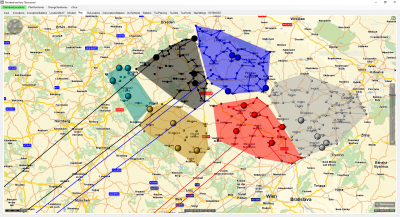 LongDistanceService-Overnight.closearea.PNG (1.48 MiB) Viewed 4099 times As you can see in the close view the blue,red, black and grey sales reps manage to visit some of their customers (not 100%) while the golden and the green sales reps do not visit anybody.