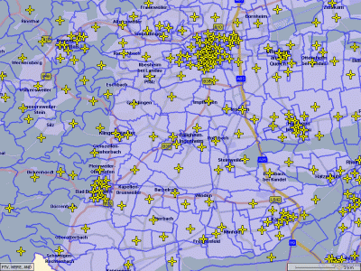 more detailed partitioning of the same area based on KGS14... you can see that there are many more smaller areas available with  this dataset