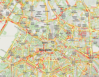 PTV_SpeedPatterns - historical traffic info which could be considered in A:B-routing.