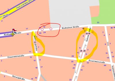 street on the left: BLOCKS_CAR, oi is returnes<br />street on the right: BLOCKS_TRUCK: oi is returned<br />street in the north: BLOCKS_CAR and BLOCKS_TRUCK: oi is not returned