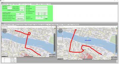 Left map: using the LONDON BRIDGE is possible - there is no INTERSECTING LINE defined.<br />Right map: crossing the bridge is forbidden due to the INTERSCTING LINE with a malus of 2600