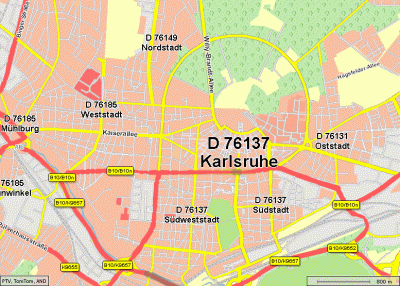 Postcode visualization enabled