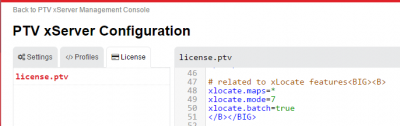 xlocate.batch=true enables batch processing