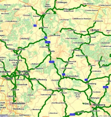 Screenshot taken from MAP&amp;GUIDE Desktop
