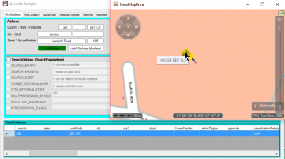 Input pattern: Full postcode. The result is based on the extended zipcode data and contains a 7digit representative.