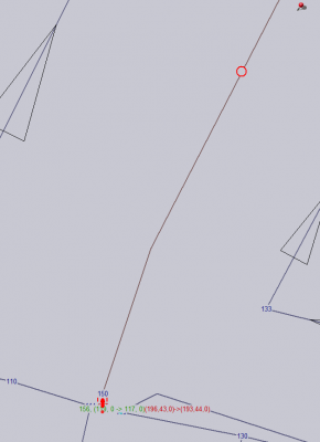 Entering from the south is also impossible due to the same turning restrictions.