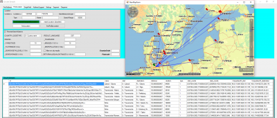 search via xLocate.findCombinedTransports