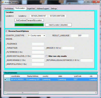 reverse geocoding