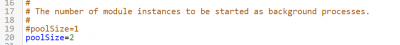 By default the poolsize of an xServer is 1. If the machine has some unused ressources (both cores and memory) you can easily activate further backend modules. Just check the modules properties file, e.g. xlocate.properties and increase poolSize. Sometimes it is necessary to evaluate the best poolsize for a given environment, especially if you are running several modules (or software servers) at the same machine.