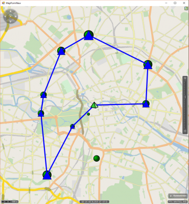 Prio Knapp.PNG (685.23 KiB) Viewed 4166 times One medium prio order in the south remains unscheduled though there's an order with lower priority (south west of the depot) which is scheduled. The reason for this is a lack of time. Even without the low prio orders it wouldn't be possible to serve the medium prio order: it would require a detour that would crash the time scheme.