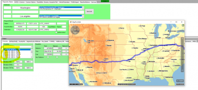 example screenshot of a route in US traversing various states. The issue is that the returned IU codes aren't sufficient without a matching table IUcode&lt;=&gt;state