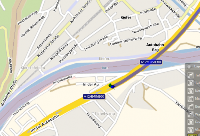 1st Waypoint: located near the german border